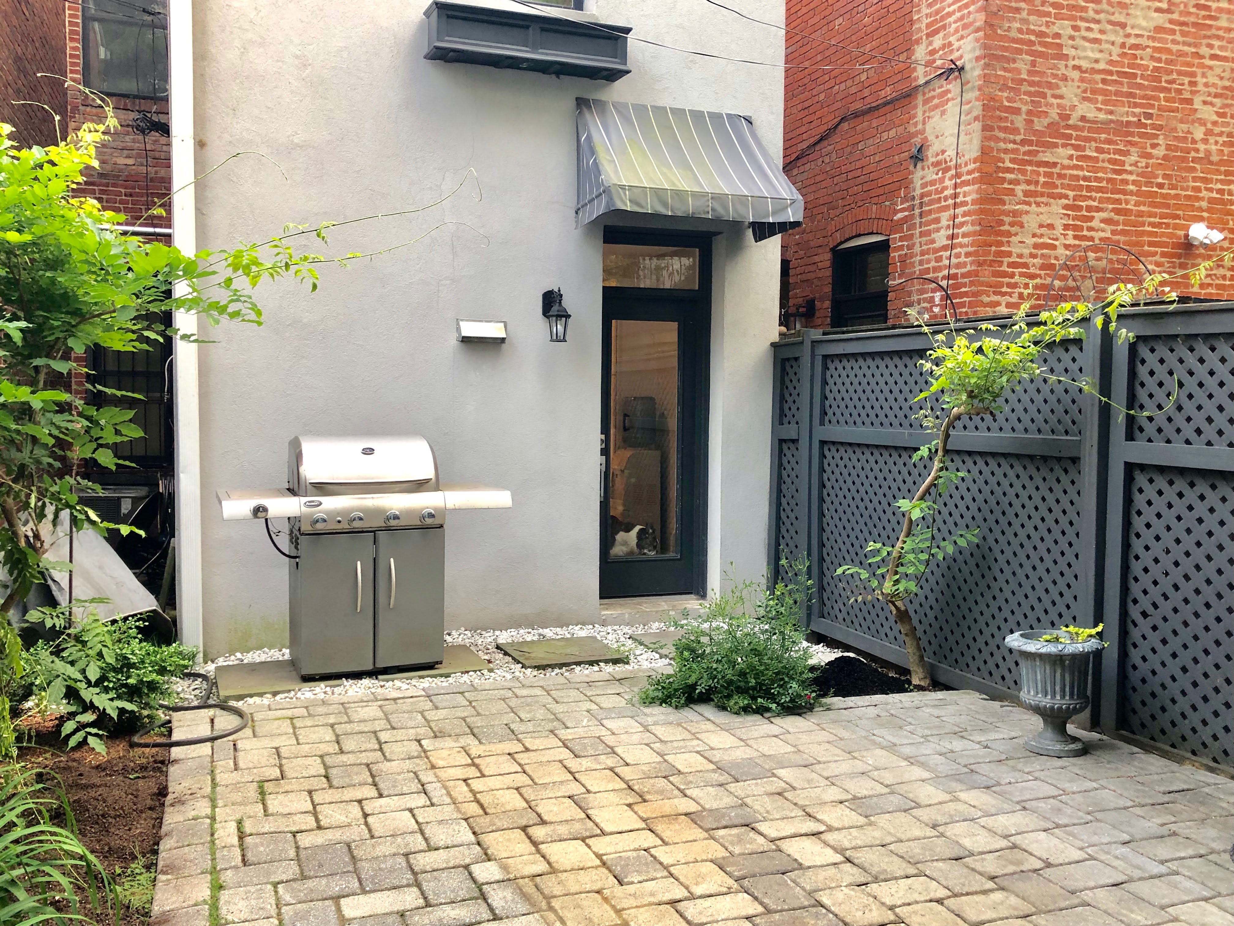 Enclosed patio
